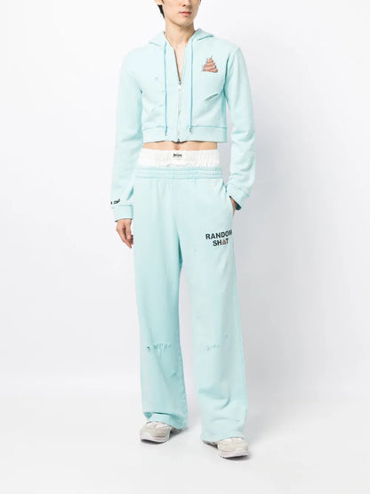Random Cotton Track Pants