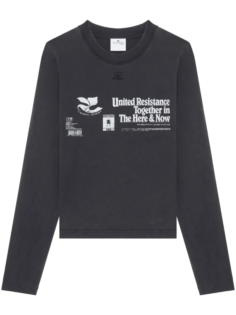 Long-Sleeve Cotton T-Shirt