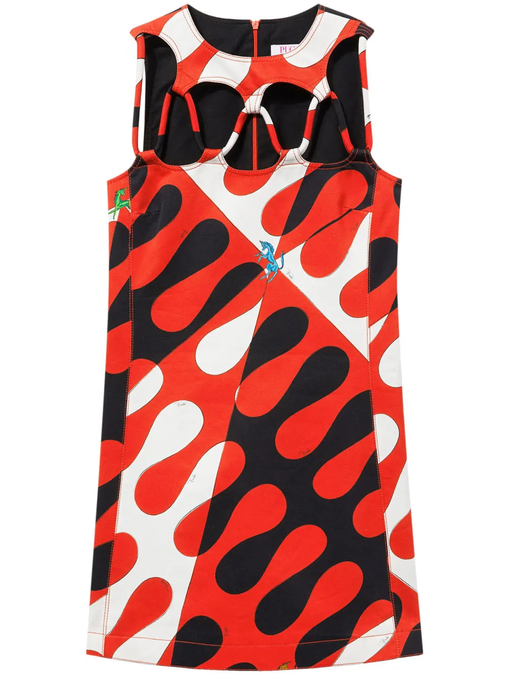 Leocorno-Print Minidress