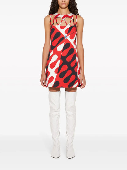 Leocorno-Print Minidress