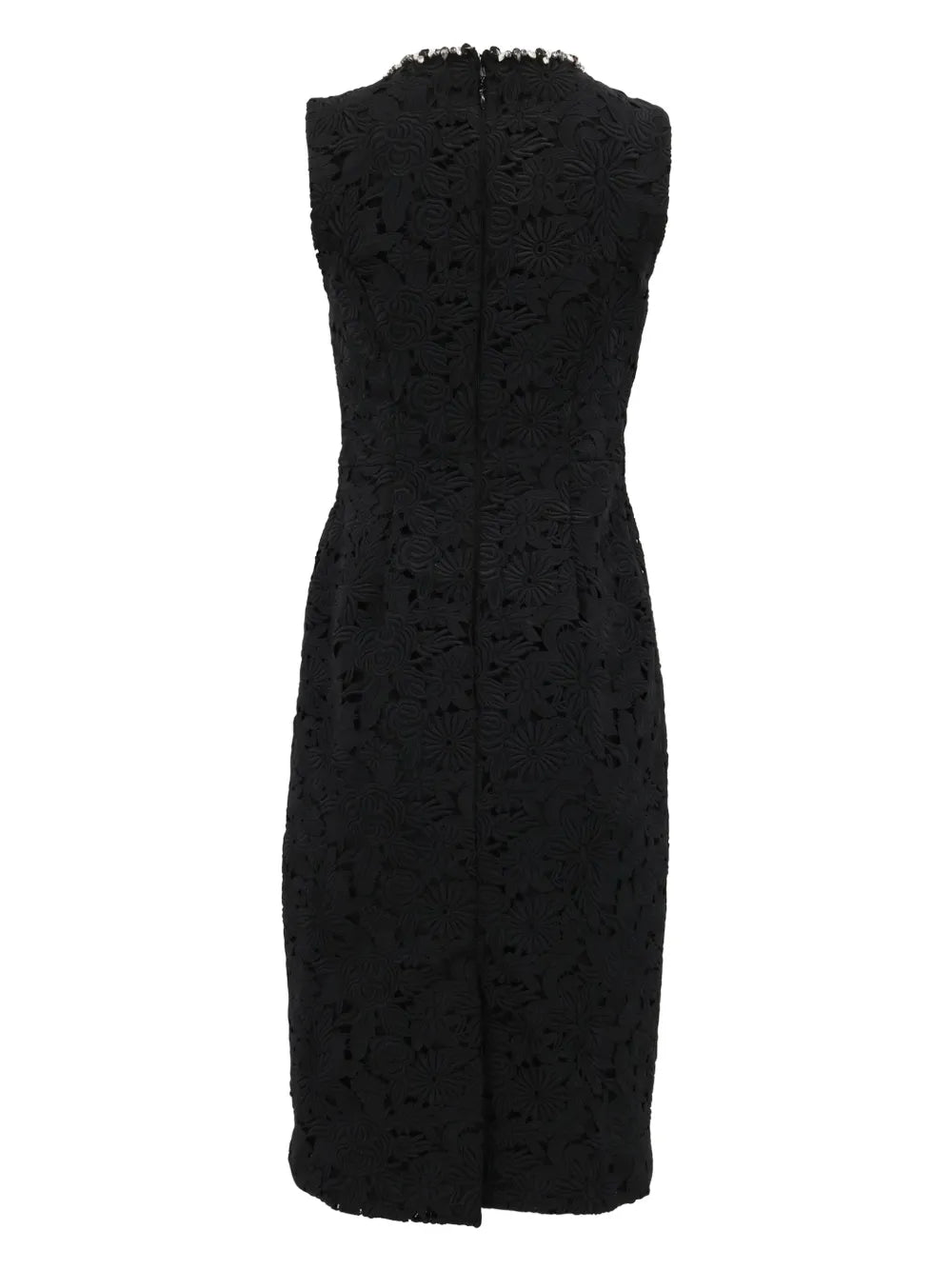 Anna Guipure-Lace Midi Dress