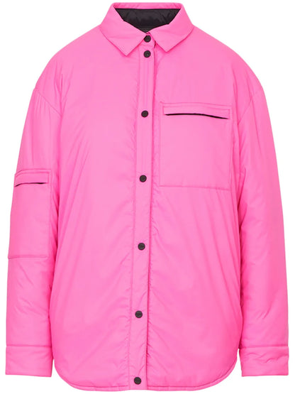 Pillow Padded Shirt Jacket