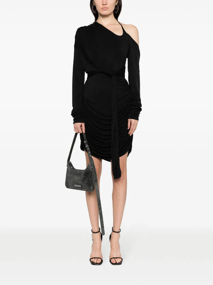 Asimi Asymmetric Cut-Out Minidress