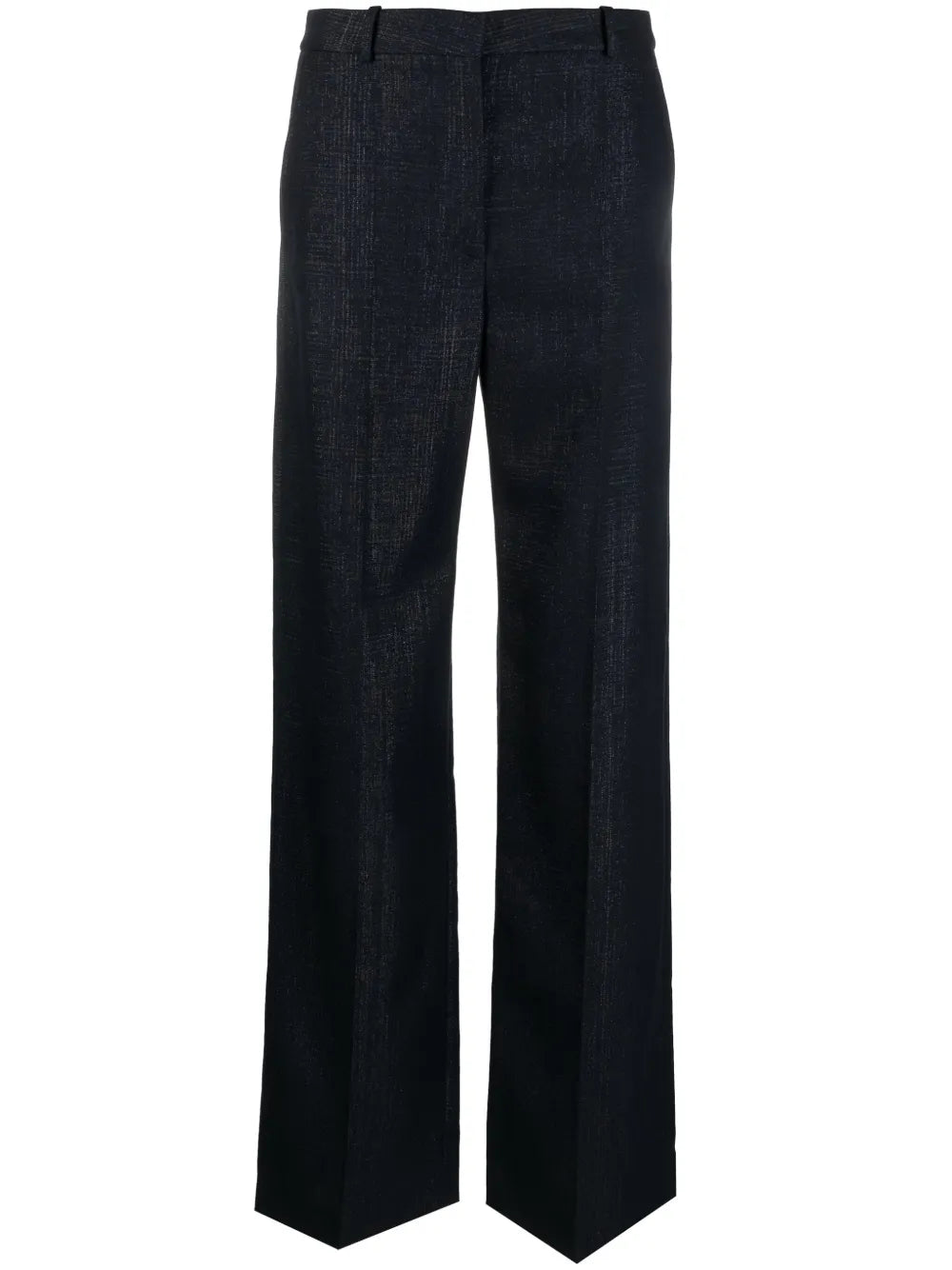 High-Waist Straight Trousers