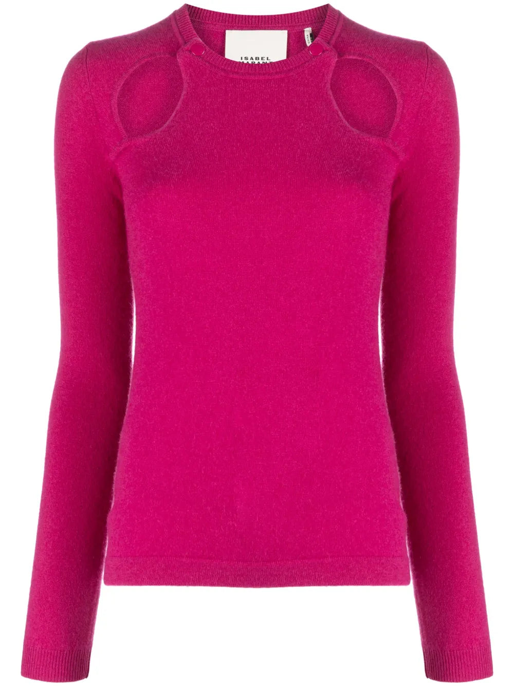 Velen Cut-Out Cashmere Top