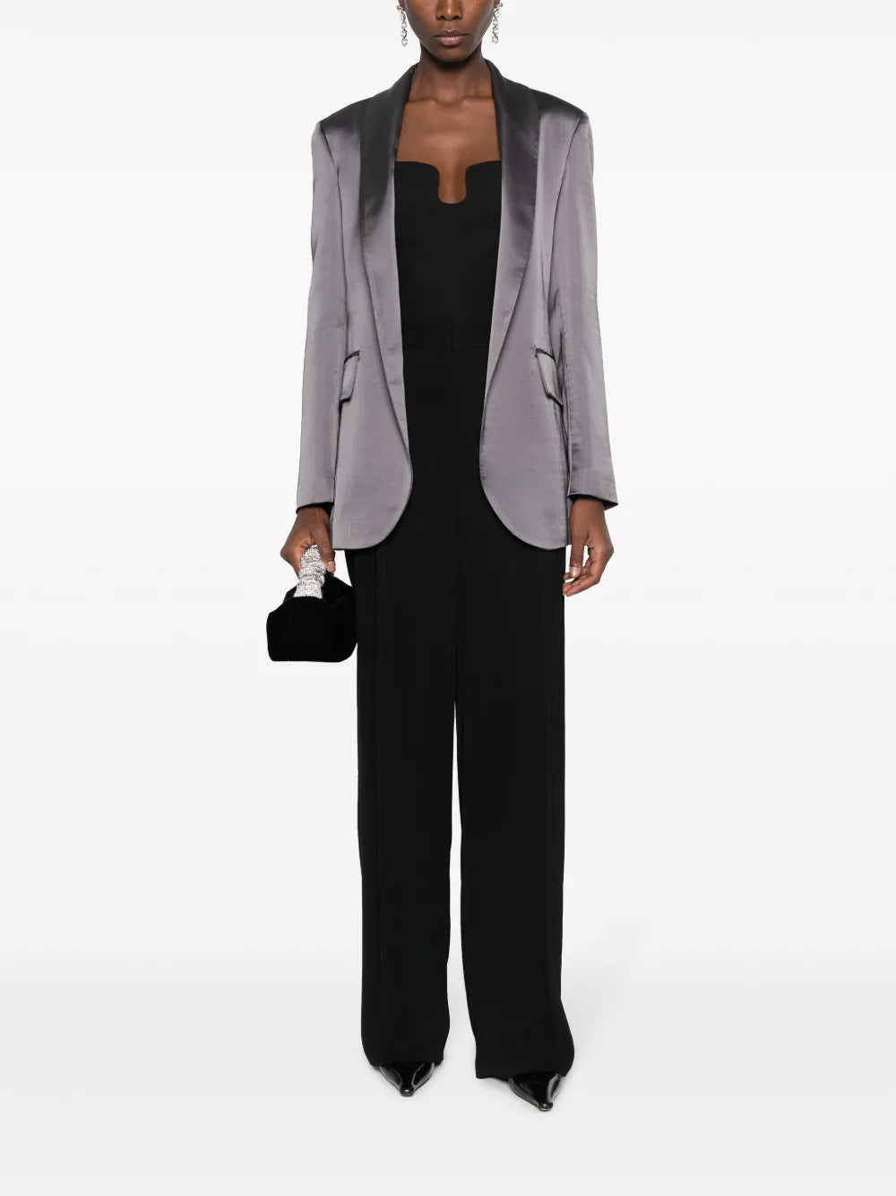 Guarana Satin-Finish Blazer