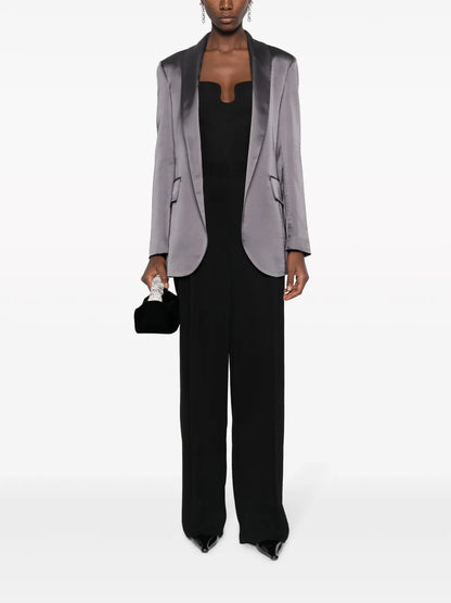Guarana Satin-Finish Blazer