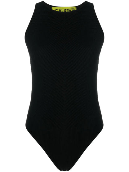 Sleeveless Round-Neck Bodysuit
