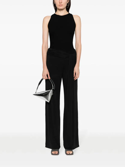 Sleeveless Round-Neck Bodysuit