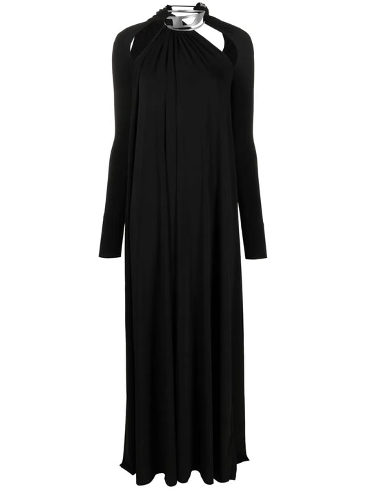 D-Lavie-Kaf Cut-Out Maxi Dress