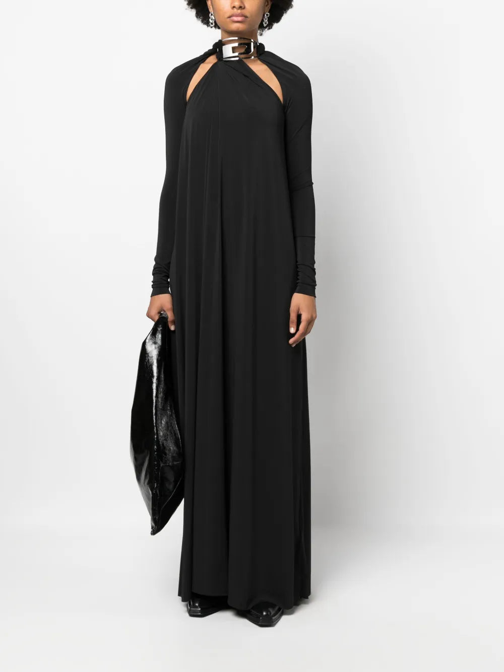 D-Lavie-Kaf Cut-Out Maxi Dress
