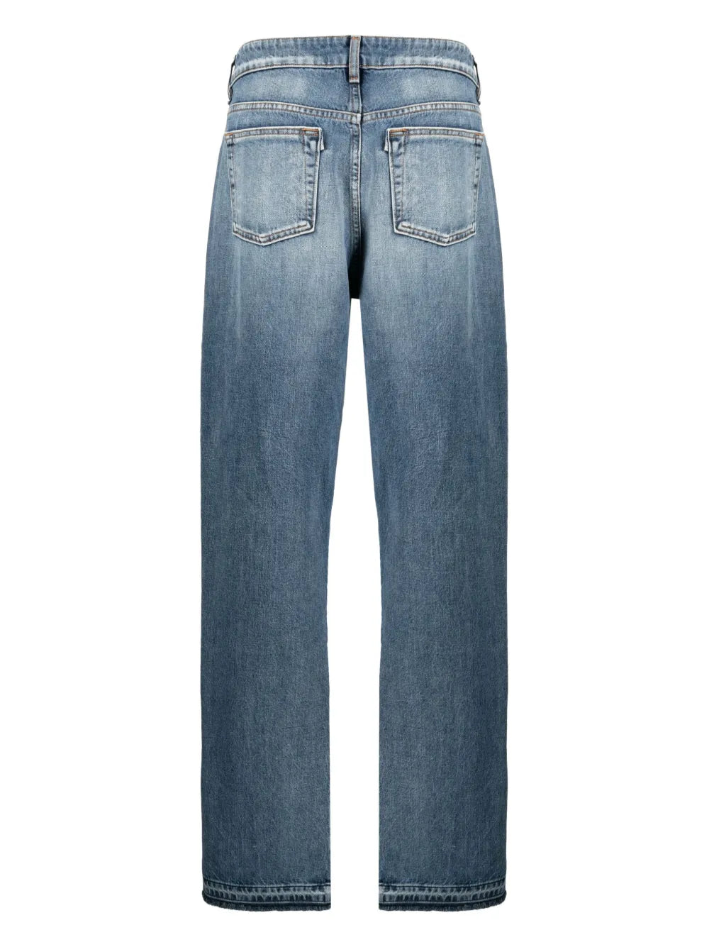 Mid-Rise Wide-Leg Jeans