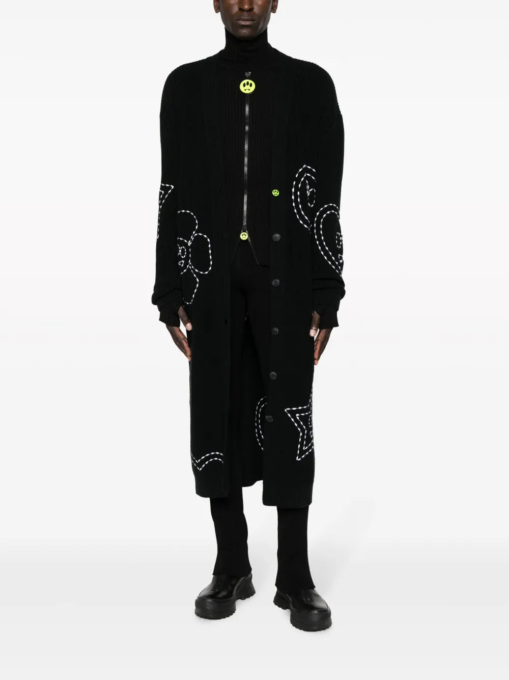 Low-Rise Ribbed-Knit Skinny Trousers