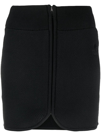 Olgane Logo-Embroidered Miniskirt