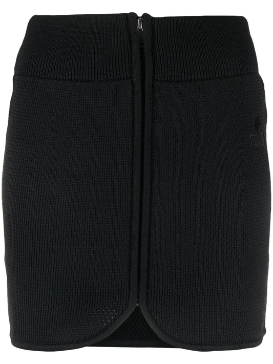 Olgane Logo-Embroidered Miniskirt