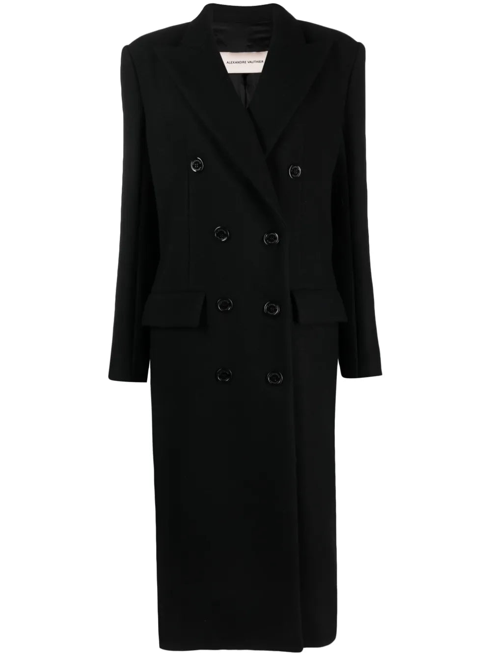 Double-Breasted Long-Length Coat