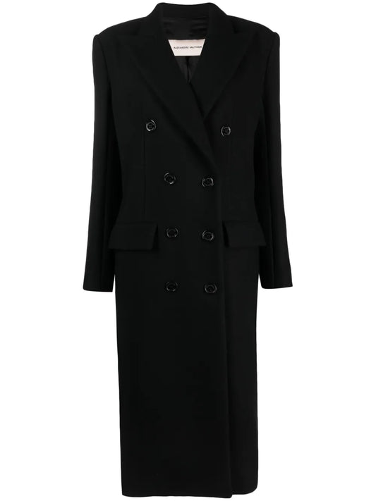 Double-Breasted Long-Length Coat