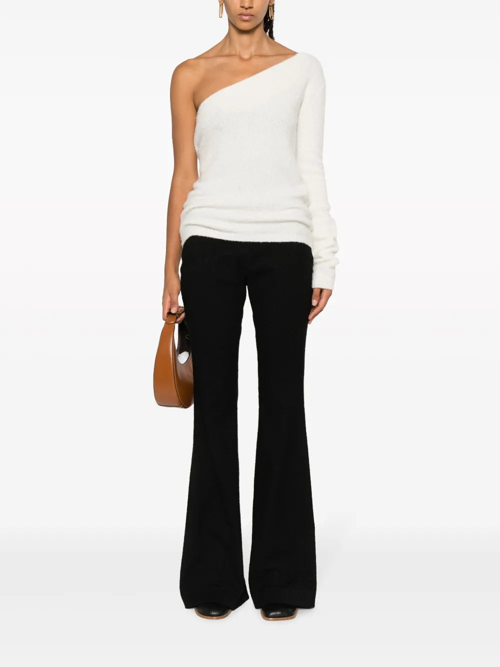 Knitted Flared Trousers