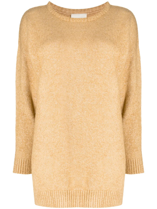 Fine-Knit Cotton Sweatshirt