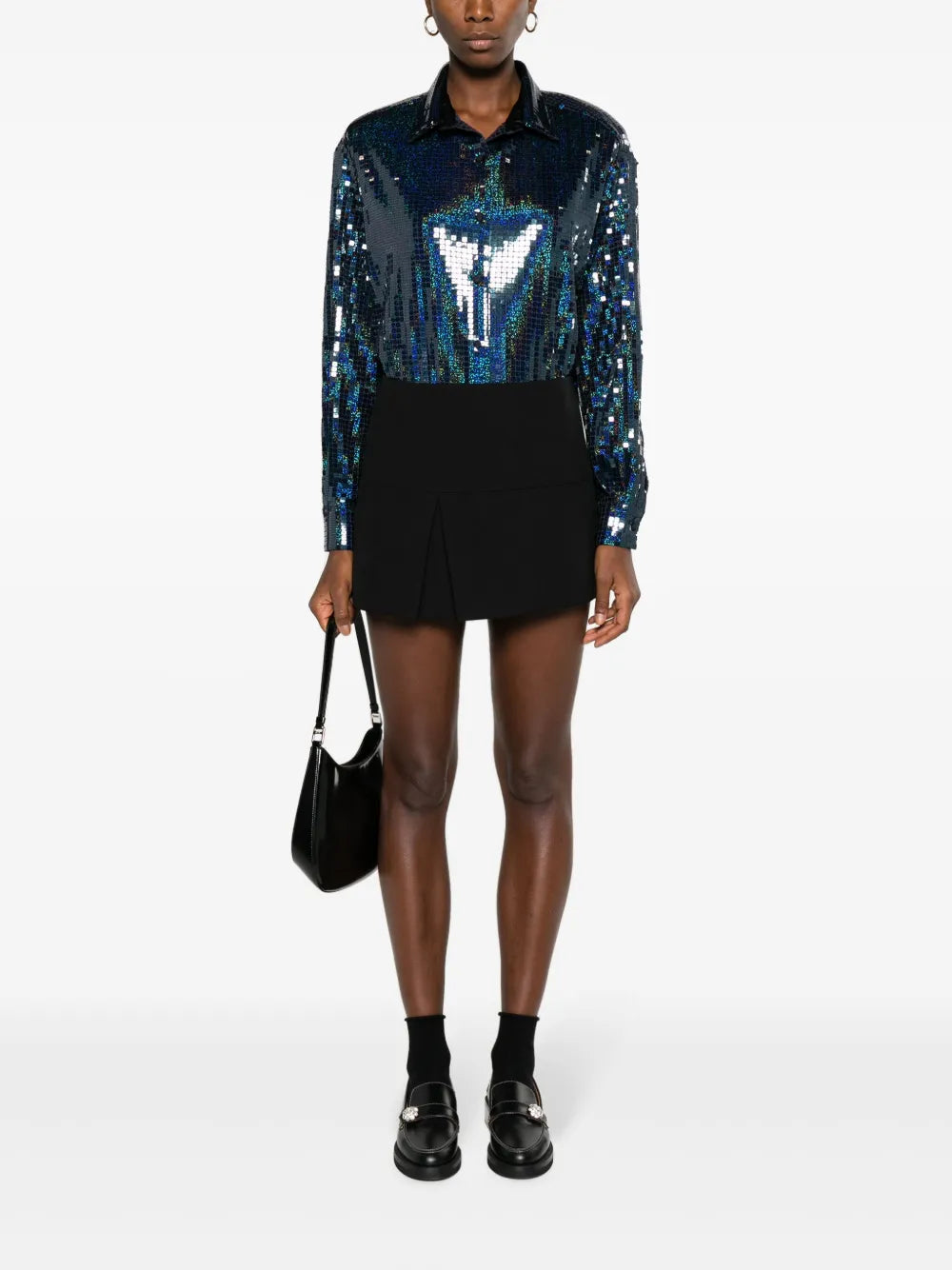 Colette Sequinned Long-Sleeve Shirt