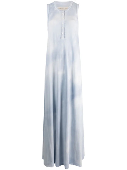 Christy Tie Dye-Print Cotton Maxi Dress