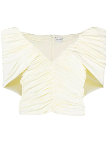 Off-Shoulder Ruched Top