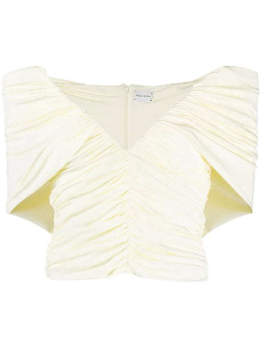 Off-Shoulder Ruched Top