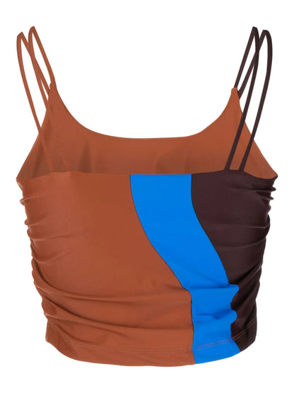 Elshadai Gathered-Detail Cropped Top