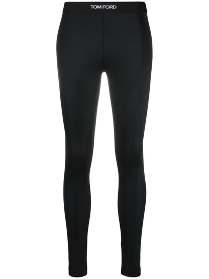 Logo-Waistband Leggings