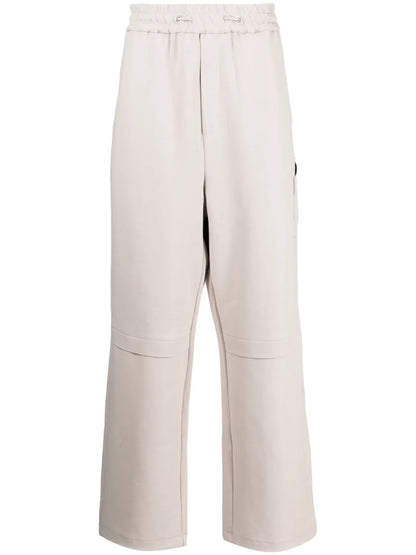 Panther Drawstring Cotton Track Pants