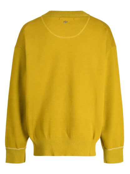 Trace Pocket Panther V-Neck Jumper