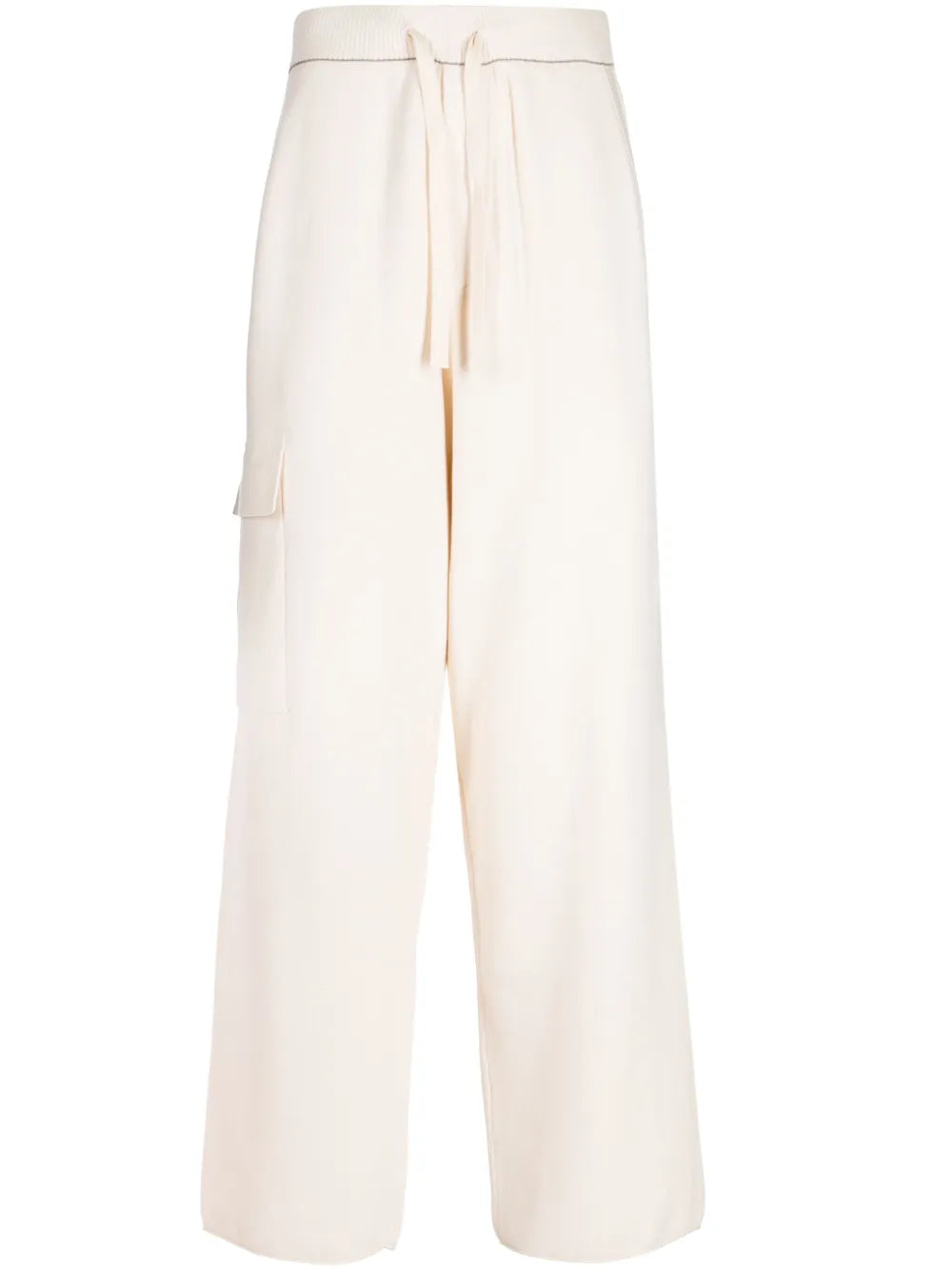 Panther Fine-Knit Track Pants