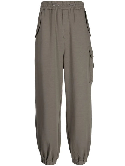 Panther Drawstring Jersey Track Pants