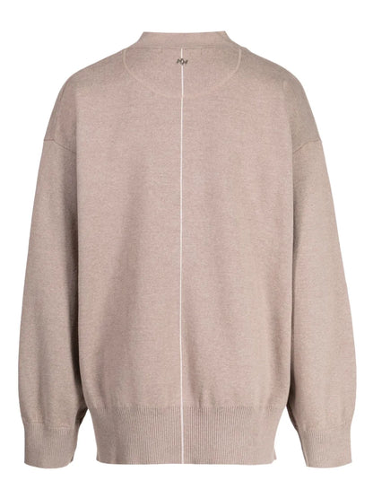 Trace Panther V-Neck Cardigan