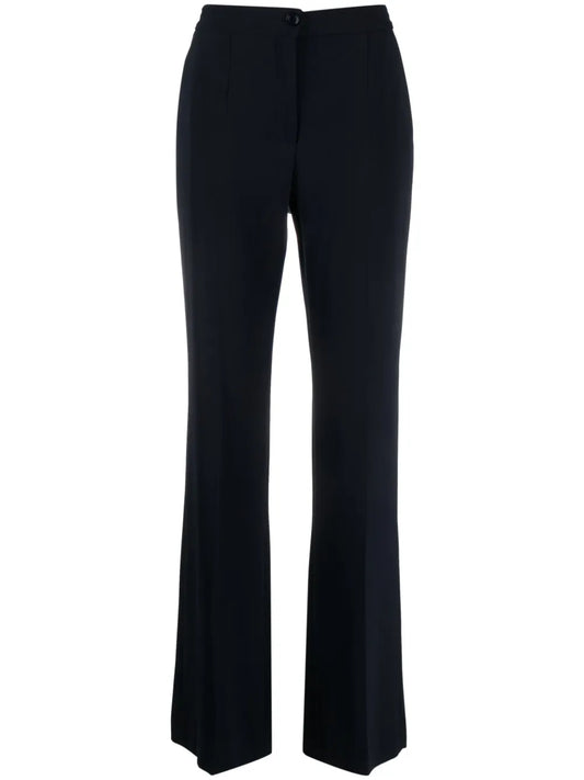 Straight-Leg Tailored Trousers
