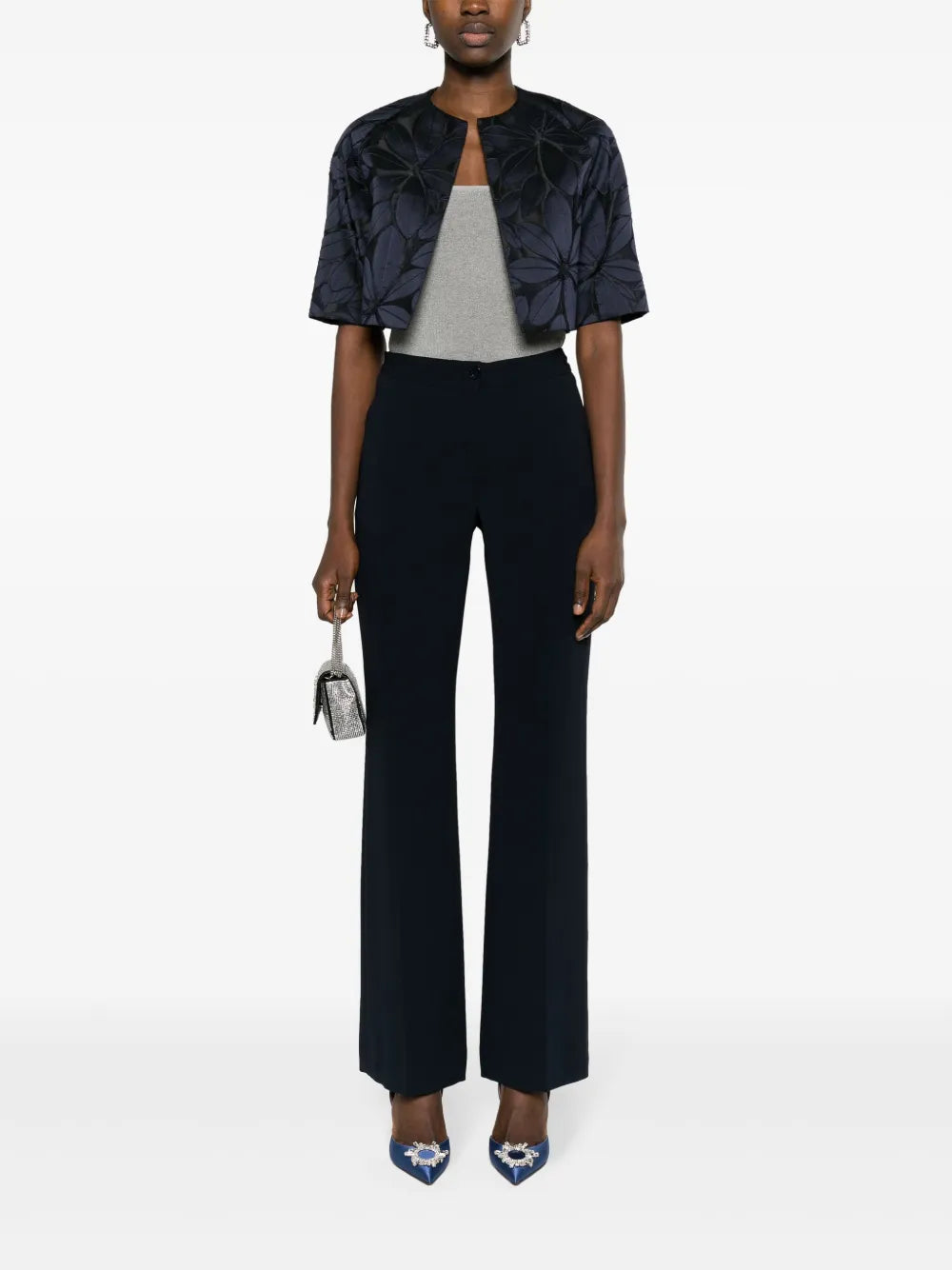 Straight-Leg Tailored Trousers