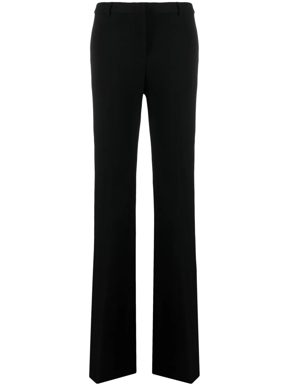High-Waist Straight-Leg Tailored Trousers