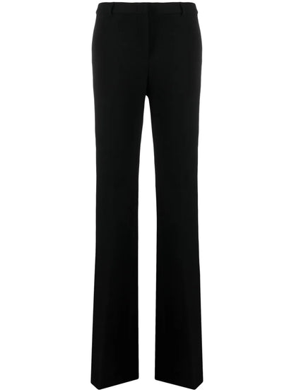 High-Waist Straight-Leg Tailored Trousers