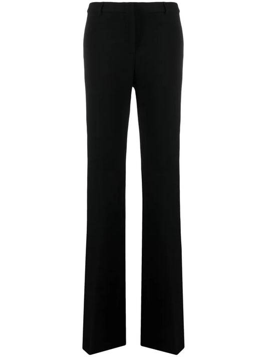 High-Waist Straight-Leg Tailored Trousers