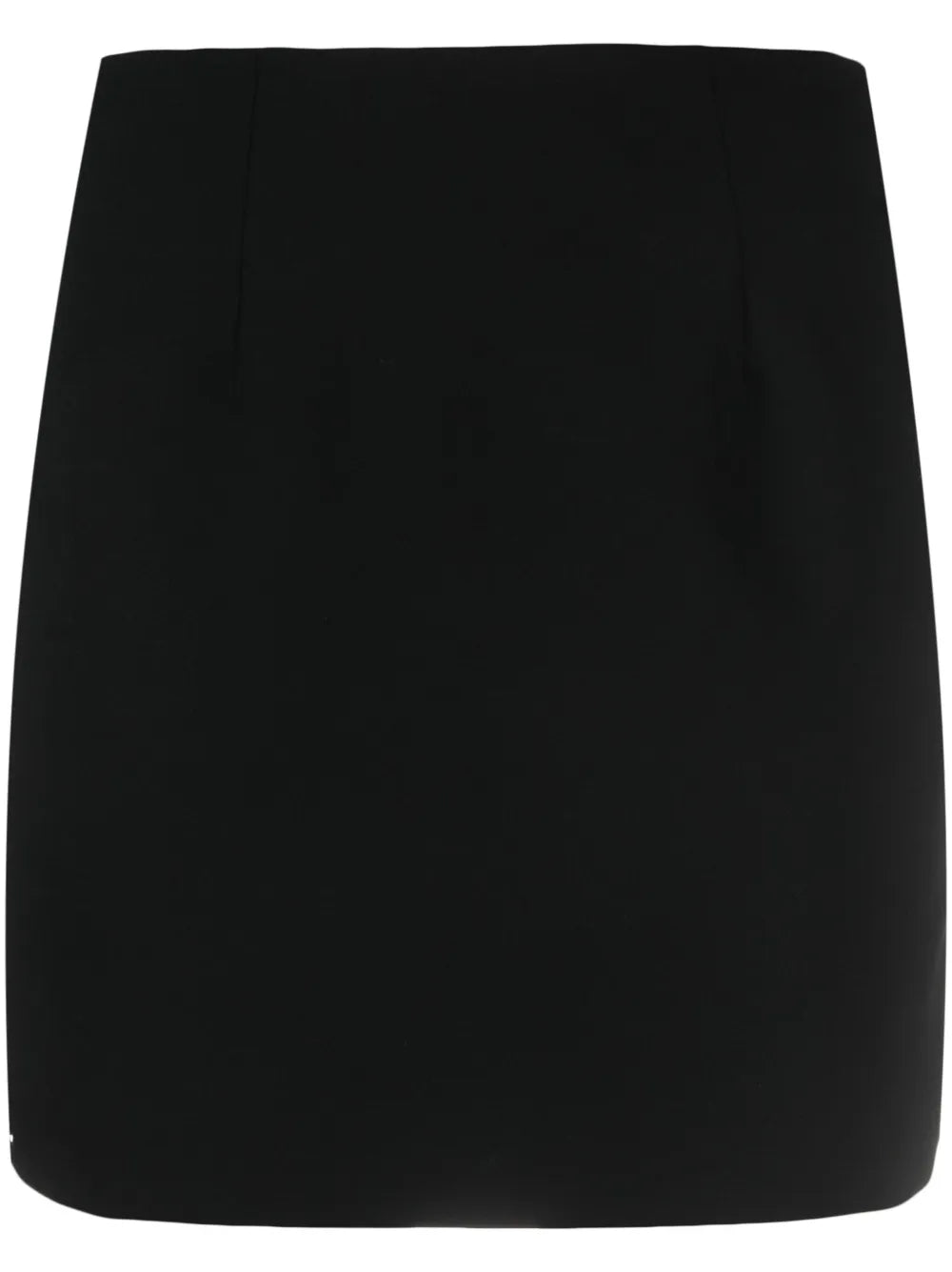 Logo-Patch Lace-Detailing Skirt
