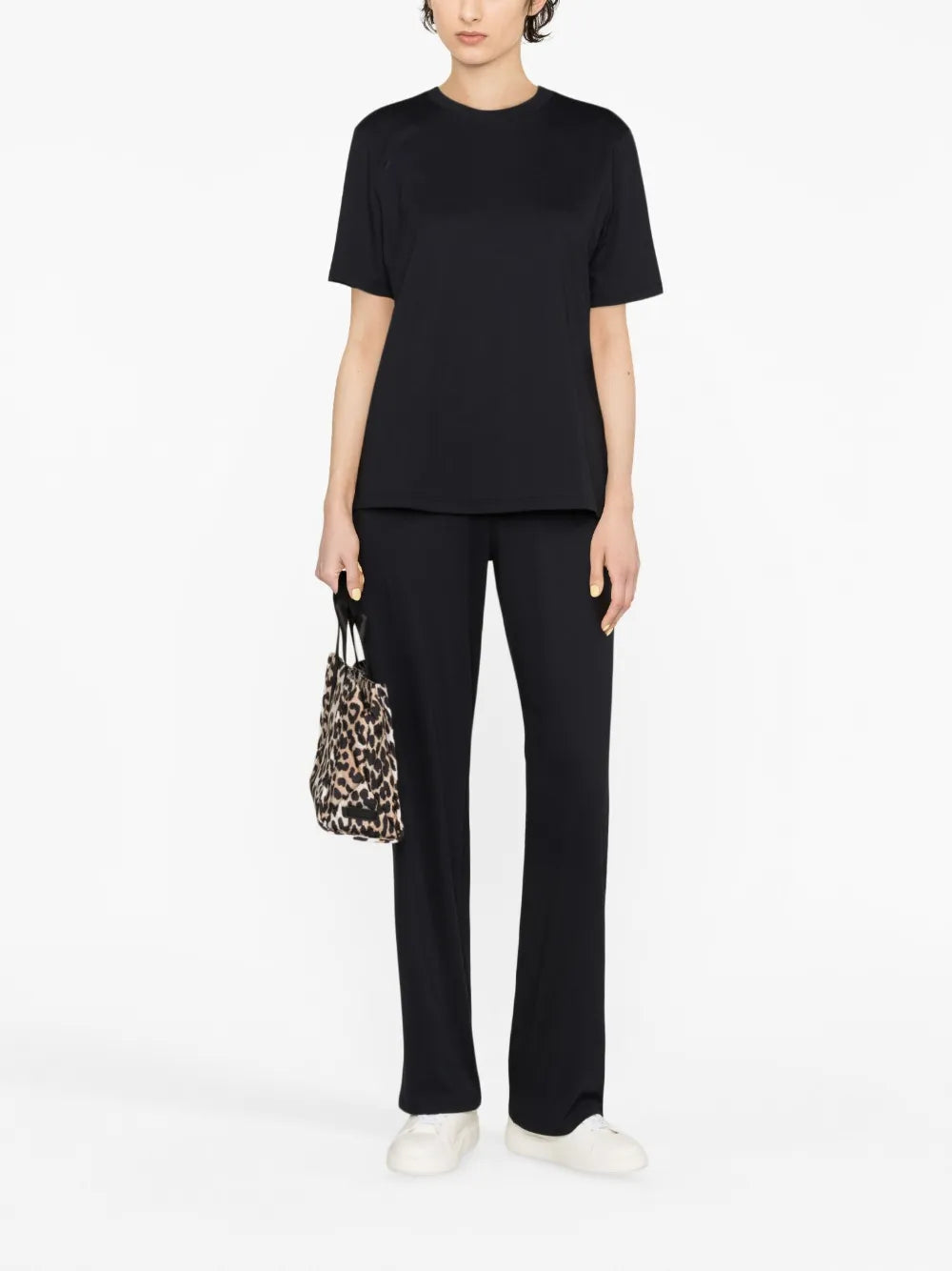 Organic-Cotton Straight-Leg Trousers