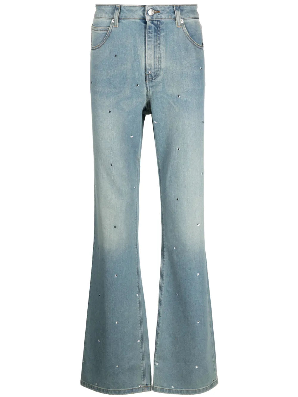 Mid-Rise Wide-Leg Jeans