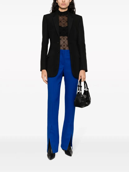 Slit Tailored Trousers
