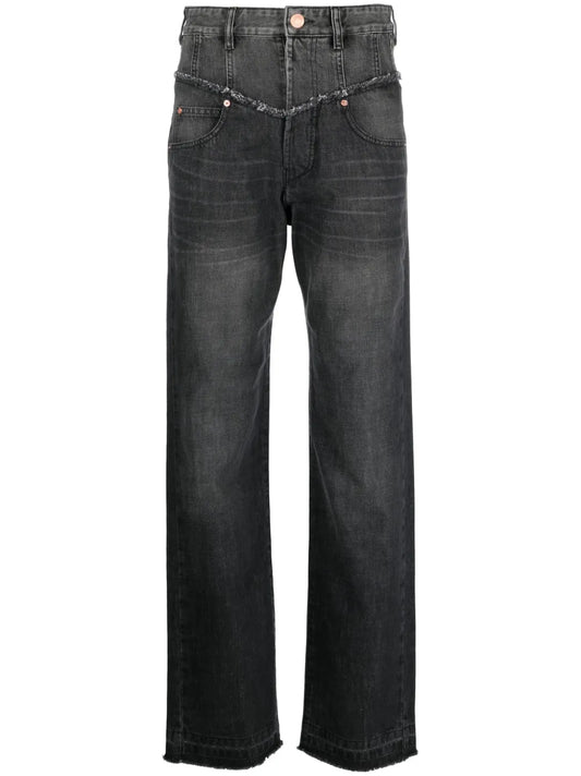 Noemie Straight-Leg Jeans