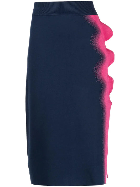 Elsa High-Waisted Midi Skirt