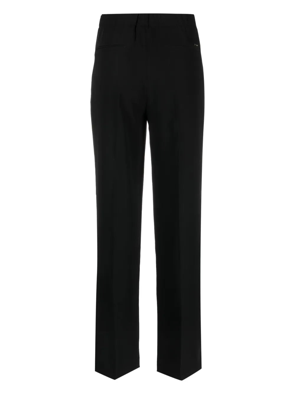 Straight-Leg High-Waist Trousers