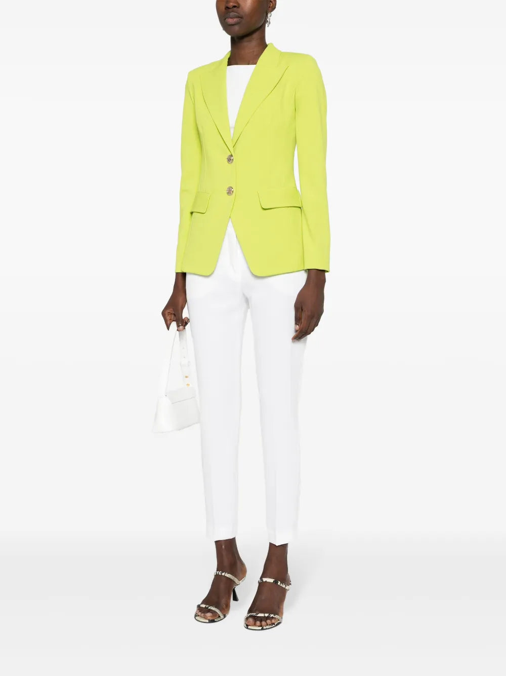 Crepe Cigarette Trousers