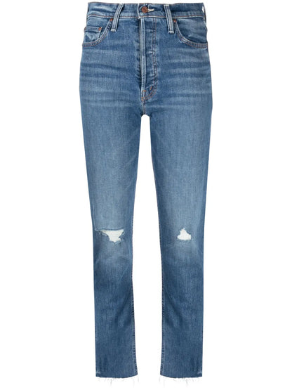Tomcat Stonewashed Cropped Jeans