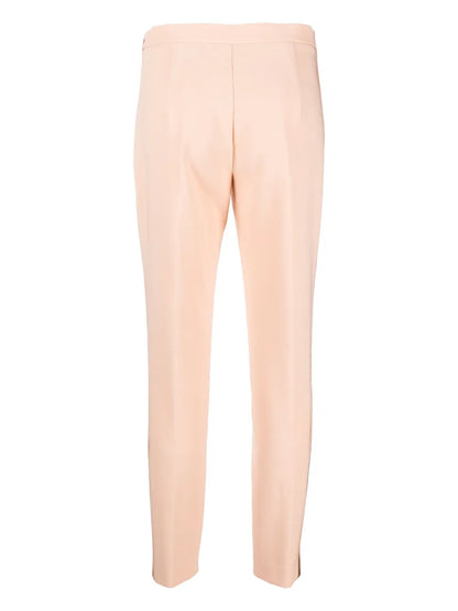 Tailored-Cut Tapered-Leg Trousers