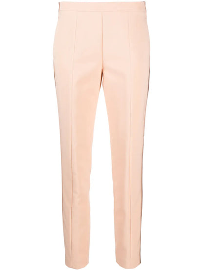 Tailored-Cut Tapered-Leg Trousers
